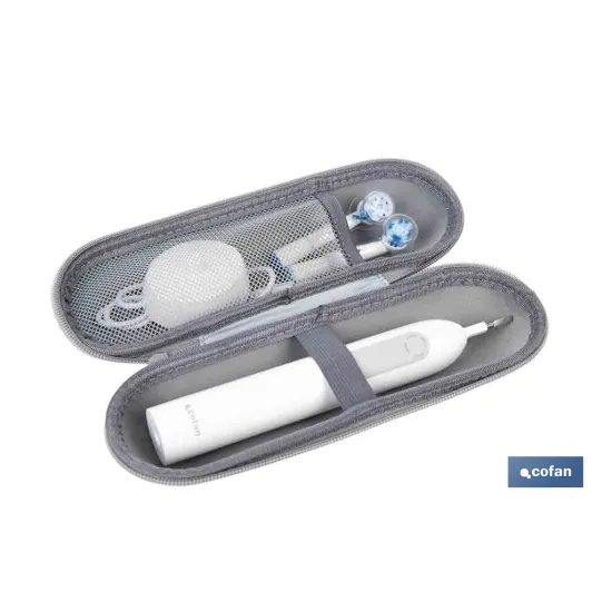 CEPILLO DE DIENTES ELÉCTRICO CON CABEZAL OSCILANTE Y 2 CABEZALES DE REPUESTO