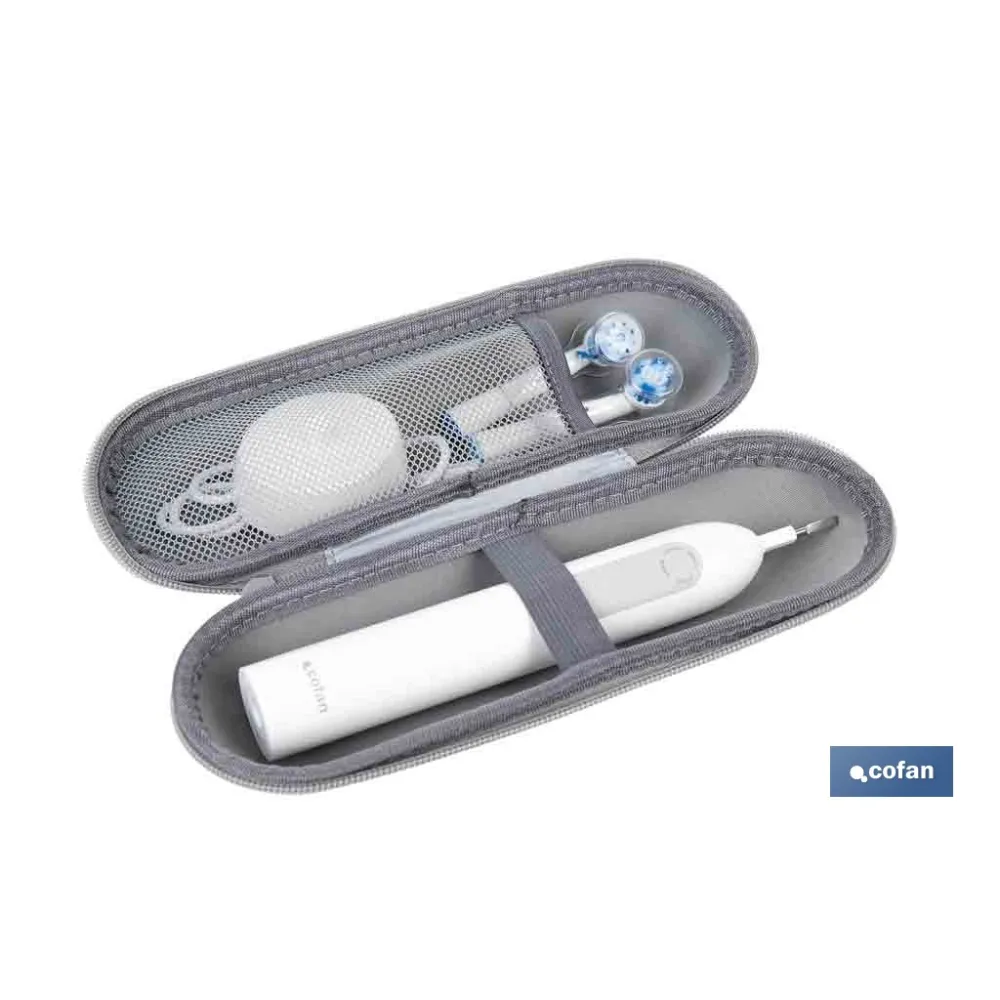 CEPILLO DE DIENTES ELÉCTRICO CON CABEZAL OSCILANTE Y 2 CABEZALES DE REPUESTO