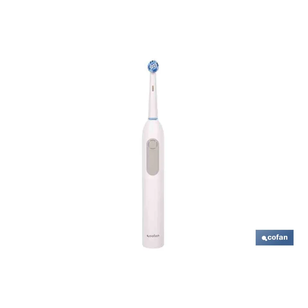 CEPILLO DE DIENTES ELÉCTRICO CON CABEZAL OSCILANTE Y 2 CABEZALES DE REPUESTO