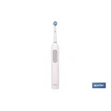 CEPILLO DE DIENTES ELÉCTRICO CON CABEZAL OSCILANTE Y 2 CABEZALES DE REPUESTO