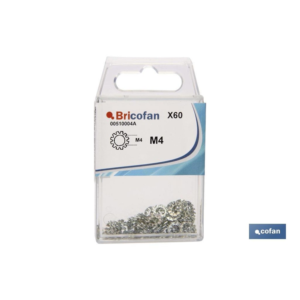 BLÍSTER DE 60 UDS. DIN-6798 M-4 VENTA UNITARIA