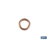 ARANDELA DE COBRE PARA TAPON CARTER 10x14