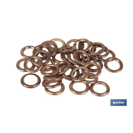 ARANDELA DE COBRE PARA TAPON CARTER 22X28