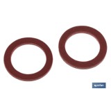 ARANDELA DE FIBRA ROJA M-10 X 16 X 1,5