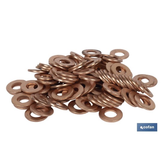 ARANDELA DE COBRE 10 x 20 x 2 TAPÓN DE CÁRTER GRUPO PSA