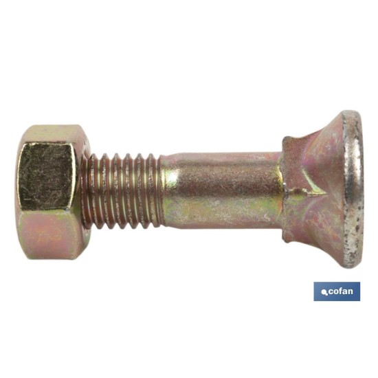 DIN-608/934  C-8.8  M-12X45 BICROMATADO