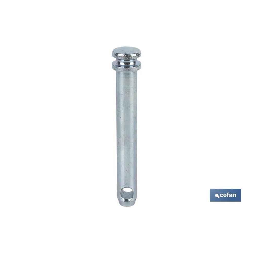PERNO PARA TERCER PUNTO CON CABEZA Ø19 X 120 MM