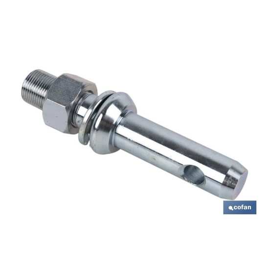 PERNO ROSCADO PARA ENGANCHE APEROS M 22 X Ø22 MM