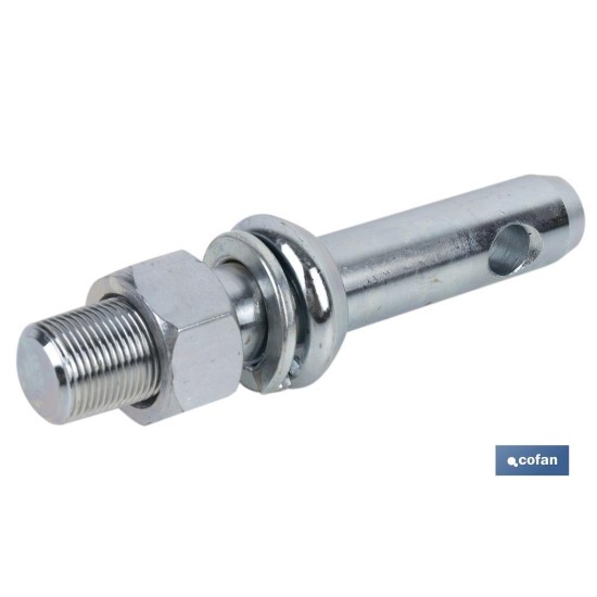 PERNO ROSCADO PARA ENGANCHE APEROS M 22 X Ø22 MM