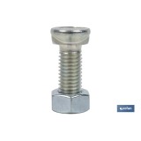 TORNILLO DOS PRISIONEROS C-8.8 M-12X45 ZINCADO