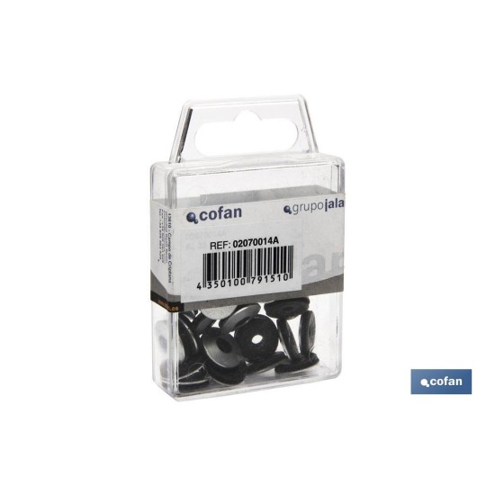 BLÍSTER DE 20 UDS. ARANDELAS CON NEOPRENO 18 MM VENTA UNITARIA