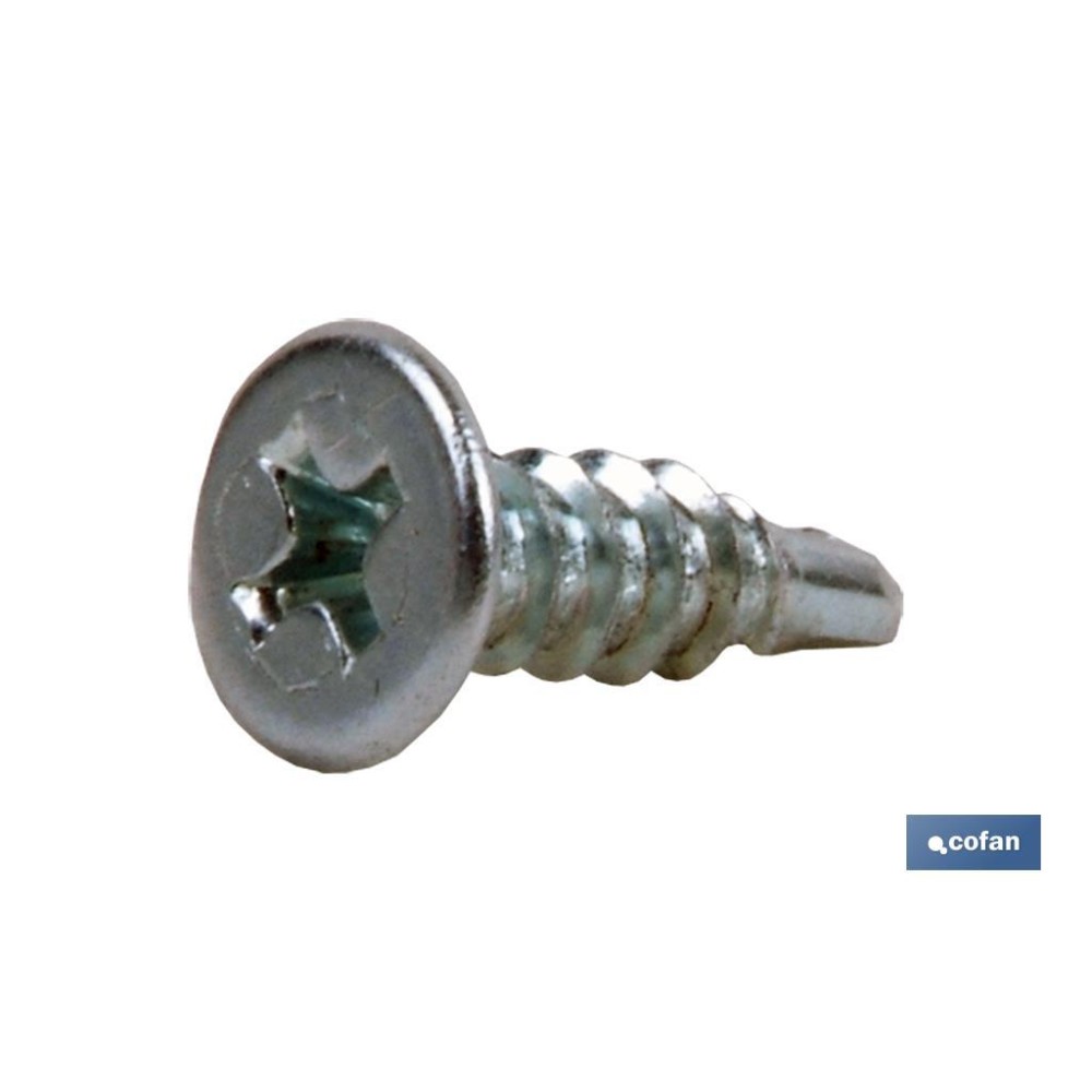 TORNILLO AUTOT. EXTRAPLANO 4,2 X 23 BLANCO