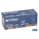 LÁMPARA COFAN P21W (BA15s) 12V venta unitaria