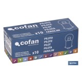 LÁMPARA COFAN PILOTO R10W (BA15s SCC) 12V