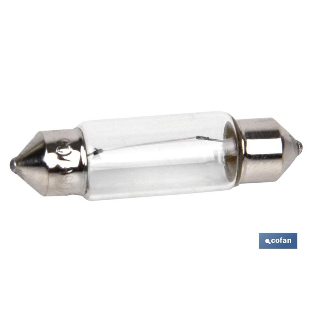 LÁMPARA PLAFONIER C10W (11X38mm) 12V