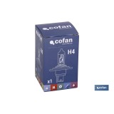 LÁMPARA HALÓGENA COFAN H4 (P43t) 24V 75/70W