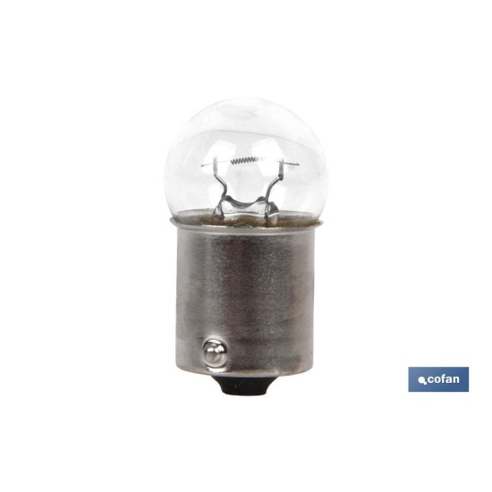 LÁMPARA COFAN PILOTO R10W (BA15s) 24V venta unitaria