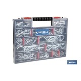 MALETÍN SURTIDO PASADORES R Y ANILLA (120 PCS)