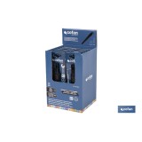 EXPOSITOR DE CÚTER ANTIDESLIZANTE HEAVY DUTY 9 MM 12 UDS.