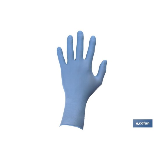 EXPOSITOR CAJA 30 UNDS. GUANTES NITRILO T-L