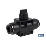 VALVULA DE CIERRE TUBO T-8