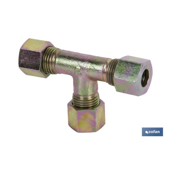 RACOR T TUBO 8 - ROSCA 14 X 1,5
