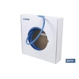 CAJA 25MT TUBO POLIURETANO AZUL 2,5X4