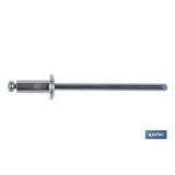 REMACHE ALUMINIO NORMAL 2.4 X 10 MM