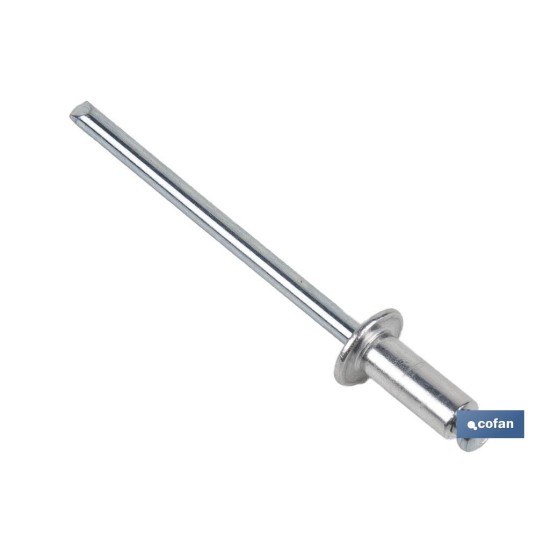 REMACHE ALUMINIO NORMAL 3 X 20 MM