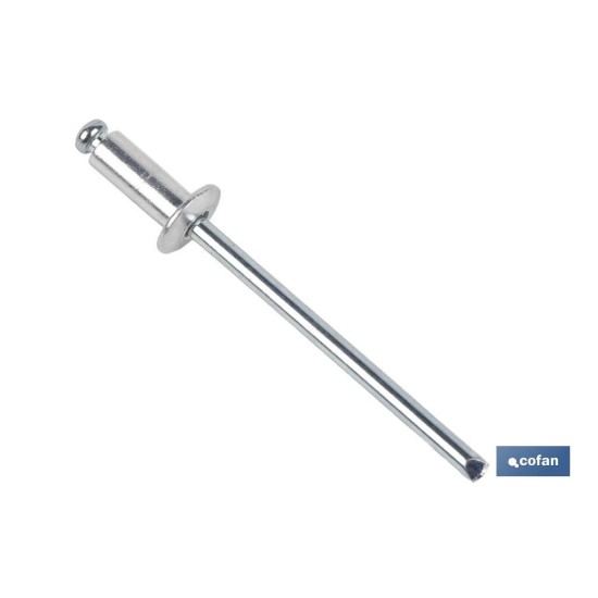 REMACHE ALUMINIO NORMAL 4.8 X 18 MM