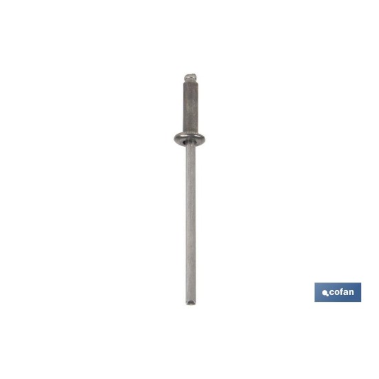 REMACHE ACERO INOX. A-2  3 X 6 MM