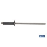 REMACHE ACERO INOX. A-2  3 X 6 MM