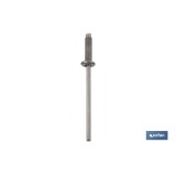 REMACHE ACERO INOX. A-2  3.2 X 14 MM