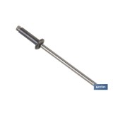 REMACHE ACERO INOX A-2  6 X 15 MM