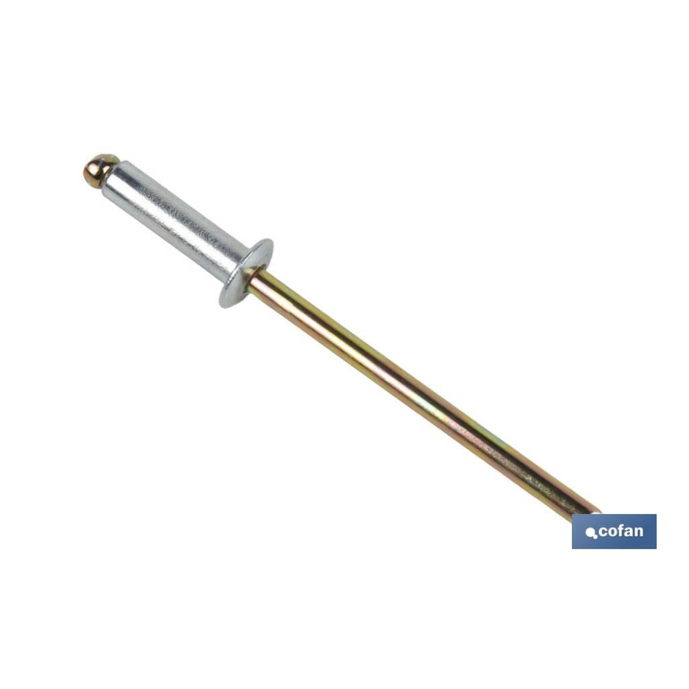 REMACHE ACERO  6 X 30 MM