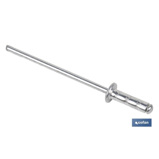 REMACHE ALUMINIO MULTIGRIP 4 X 18 MM