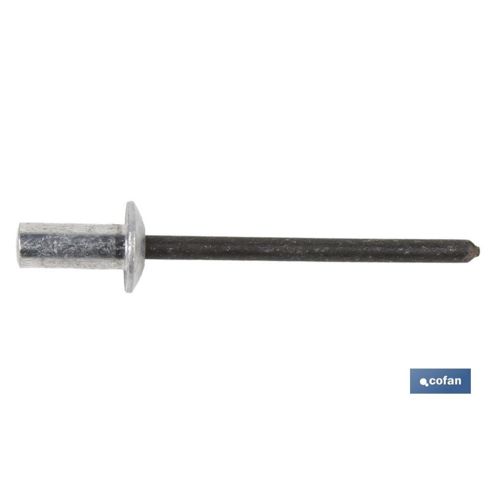 REMACHE ALUMINIO ESTANCO 4 X 8 MM