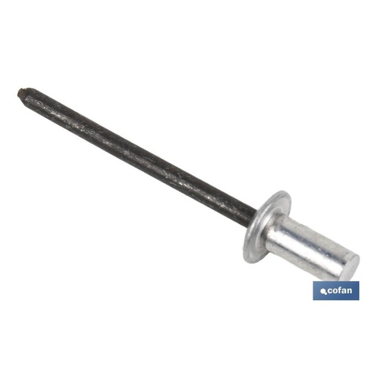 REMACHE ALUMINIO ESTANCO 4 X 9,5 MM