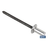 REMACHE ALUMINIO ESTANCO 4,8 X 8 MM