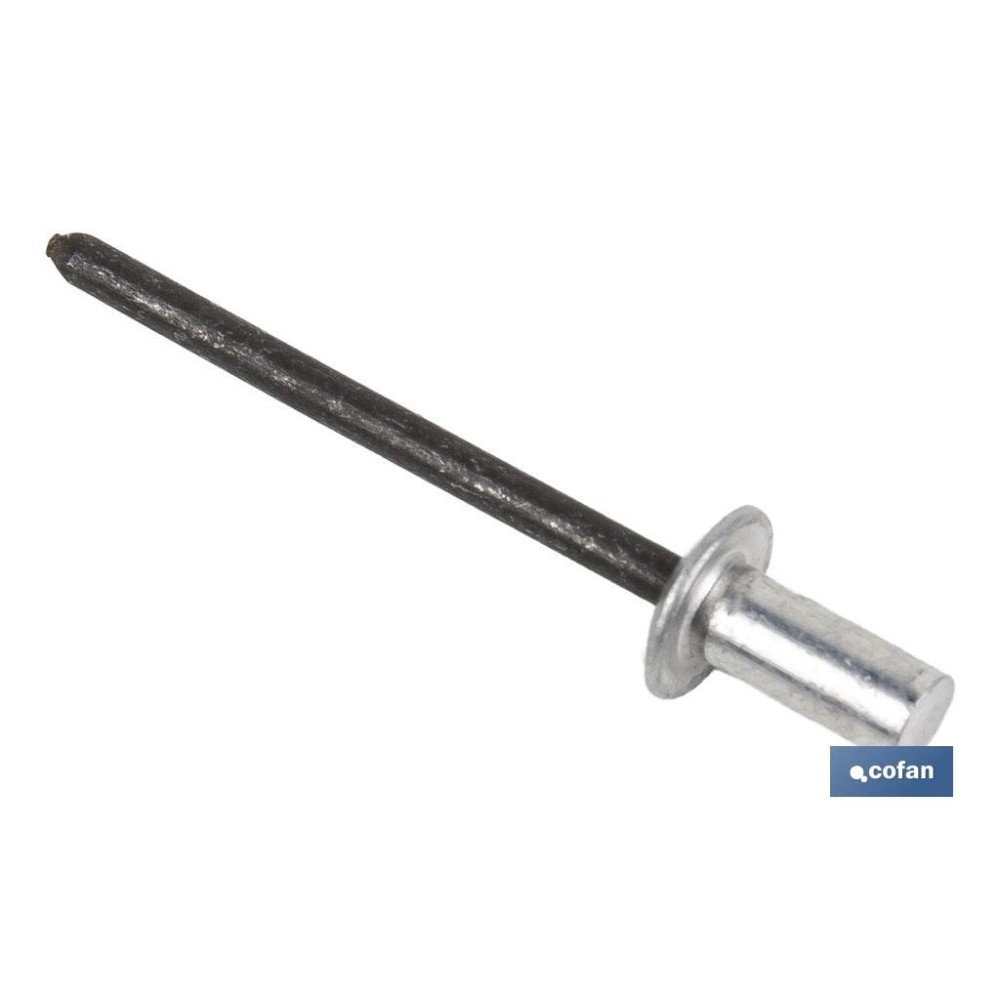 REMACHE ALUMINIO ESTANCO 4.8 X 11 MM