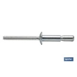 REMACHE ACERO ESTRUCTURAL 4,8 X 10 MM