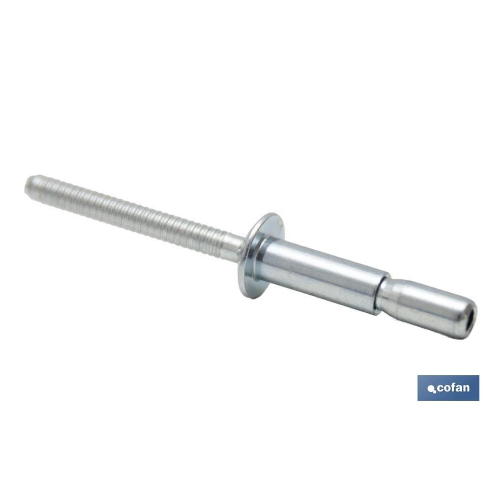 REMACHE ACERO ESTRUCTURAL 6,4 X 14 MM