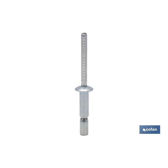 REMACHE ACERO ESTRUCTURAL 6,4 X 20 MM