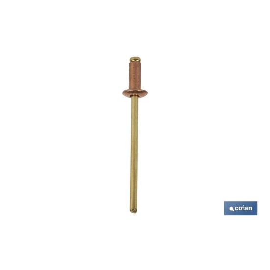 REMACHE COBRE-BRONCE 4 X 6 MM