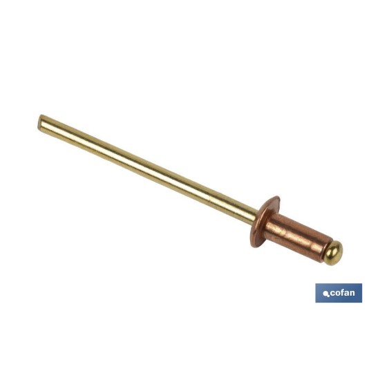 REMACHE COBRE-BRONCE 4 X 6 MM