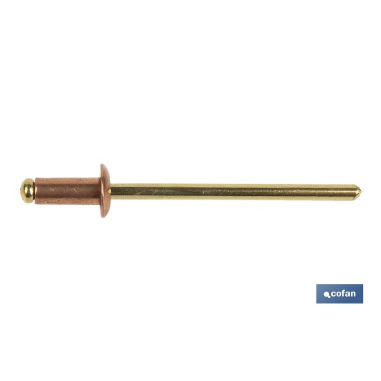 REMACHE COBRE-BRONCE 4 X 12 MM