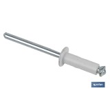 REMACHE DE FLOR BLANCO 4 X 20 MM