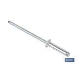 REMACHE ALUM. STAND. AVELLANADO 2,4 X 8 MM
