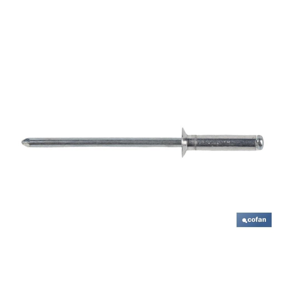 REMACHE ALUM. STAND. AVELLANADO 3,2 X 6 MM