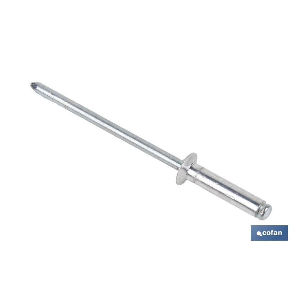 REMACHE ALUM. STAND. AVELLANADO 3,2 X 8 MM